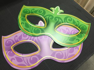 Mask Coro Cutouts